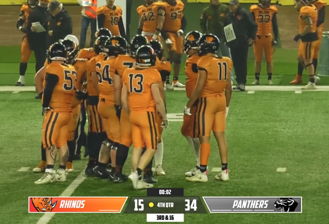 IFL 2025 Rhinos vs Panthers week 2