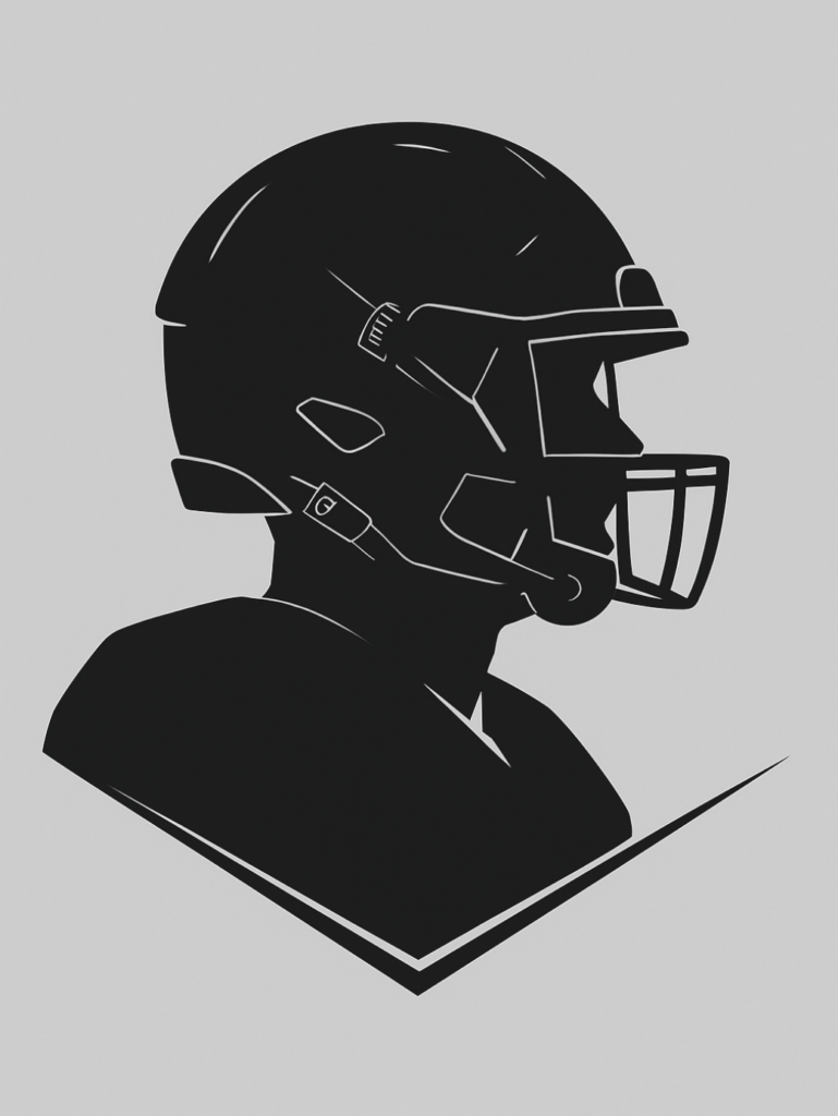 football player avatar for missing photo